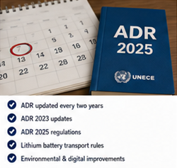 Ažuriranja ADR propisa i revizije zakonodavstva o prijevozu opasnih tvari u Europi