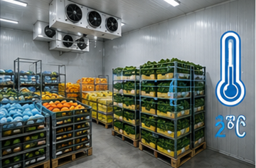 Hladnjača za prehrambene proizvode, farmaceutiku i logistiku s kontroliranom temperaturom