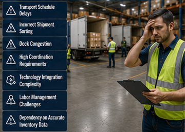 Zauzet logistički terminal suočen s izazovima koordinacije cross-dockinga i prijevoza