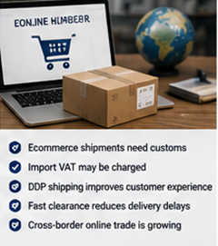 Međunarodni ecommerce paketi i carinjenje za online narudžbe