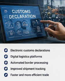 Digitalni carinski sustavi i elektroničke logističke platforme u međunarodnom transportu