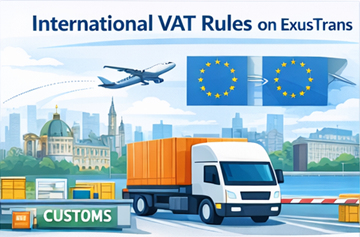 Europske i međunarodne logističke rute s PDV propisima i usklađenošću prekograničnog prijevoza