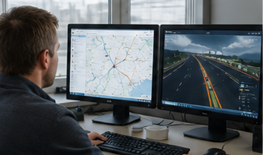 Planiranje rute u logistici teških tereta za prijevoz prevelikog tereta diljem Europe
