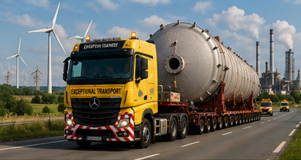 Preveliki transport kao podrška europskoj industriji i infrastrukturnim projektima