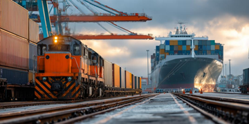 Multimodalna logistika koja kombinira cestovni, zračni i pomorski prijevoz u opskrbnom lancu