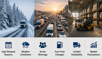 Pojačan sezonski teretni prijevoz i potražnja za logistikom u Europi