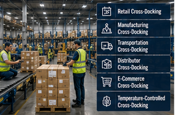 Različite vrste cross-dockinga koje se koriste u transportu i skladišnoj logistici