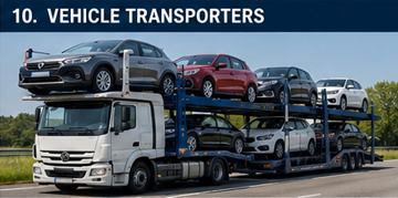 Transporter vozila prevozi više automobila diljem Europe