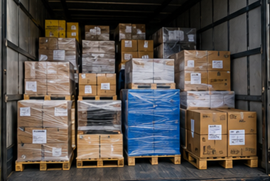 Zbirni prijevoz (groupage) sa zajedničkim kamionima, miješanim teretom na paletama i europskom logističkom distribucijom